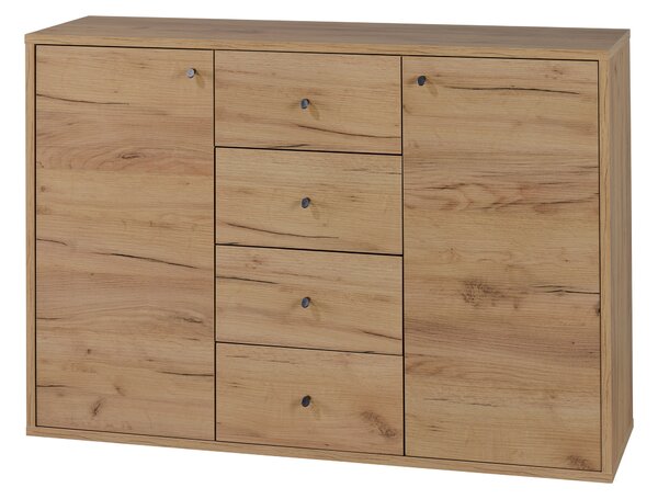 Livarno® Komoda se 2 dvířky a 4 zásuvkami Verona, 116 x 80 x 35 cm (850000518)