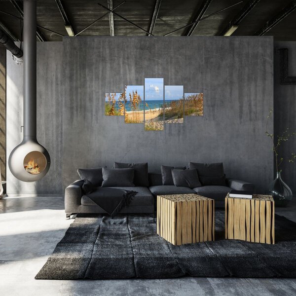 Obraz - Pláž (125x70 cm)