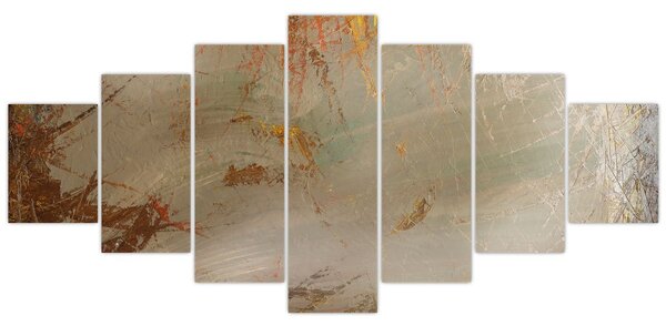 Obraz - Texturovaná abstrakce (210x100 cm)
