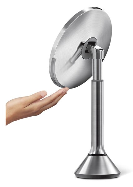 Kosmetické zvětšovací zrcadlo s osvětlením (5x) ø 20 cm Sensor – simplehuman