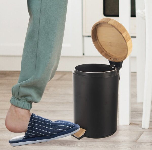Pedálový kovový odpadkový koš 3 l – Orion