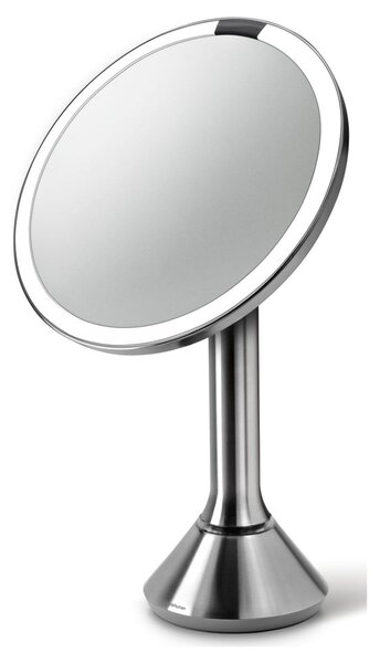 Kosmetické zvětšovací zrcadlo s osvětlením (5x) ø 20 cm Sensor – simplehuman