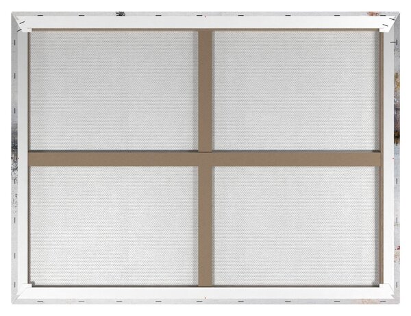 Obraz s ručně malovanými prvky na plátně 100x70 cm Horizon – Styler