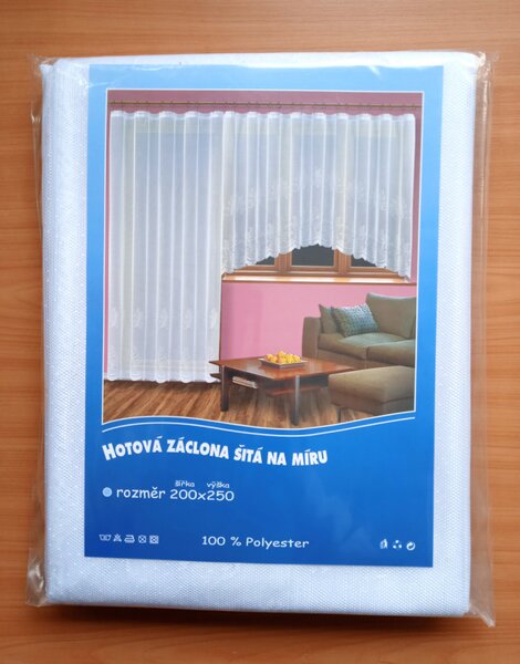 Ervi hotová záclona vzor 2211 (různé velikosti)