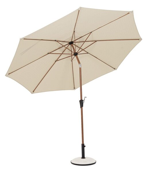 Béžový slunečník ø 300 cm Palinuro – Bizzotto