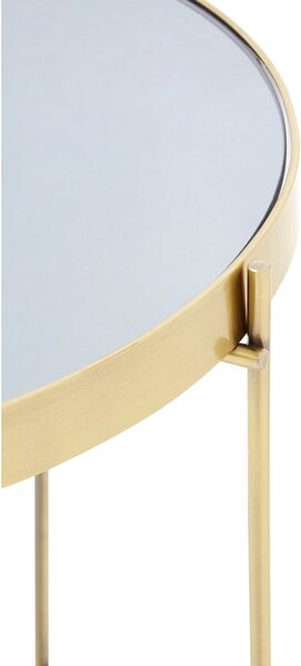 Skleněný kulatý odkládací stolek ø 43 cm Allure – Premier Housewares