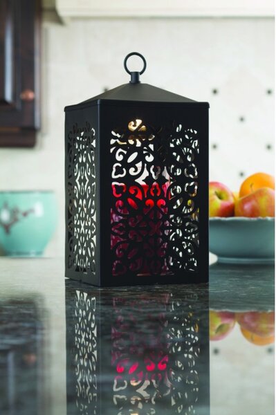 Candle Warmers nahřívací lampa na svíčky Scroll černá