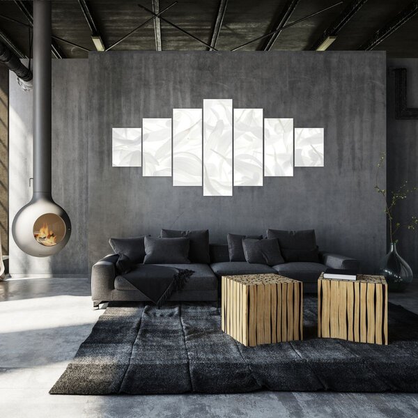 Obraz - Okvětní lístky (210x100 cm)