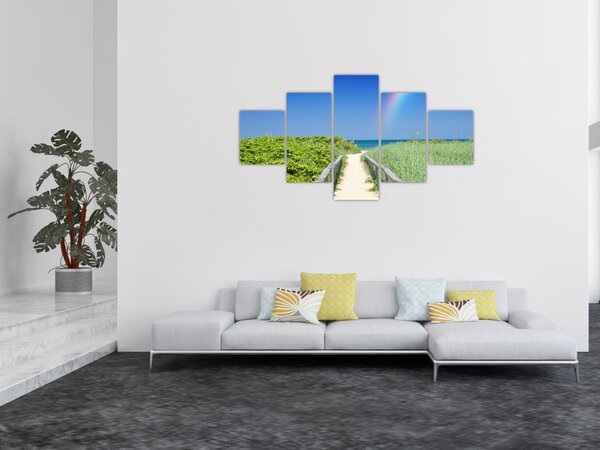 Obraz - Krajina a duha (125x70 cm)