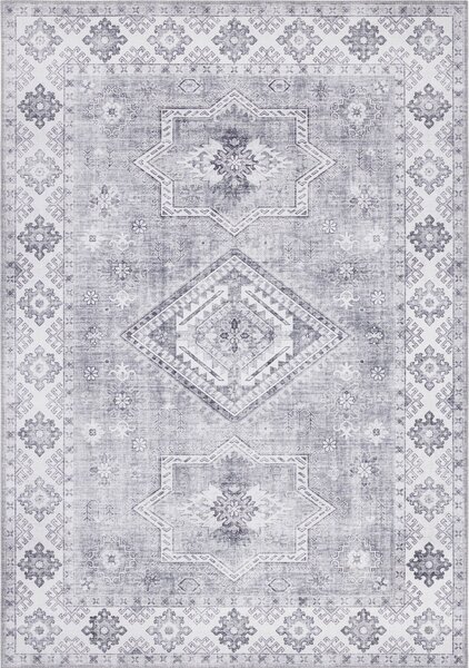 Nouristan - Hanse Home koberce Kusový koberec Asmar 104011 Graphite/Grey Rozměry koberců: 200x290 Mdum