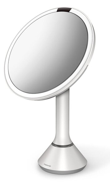 Kosmetické zvětšovací zrcadlo s osvětlením (5x) ø 20 cm Sensor – simplehuman