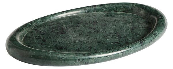 Kave Home Zelený mramorový tác Lenorel 43 x 28 cm