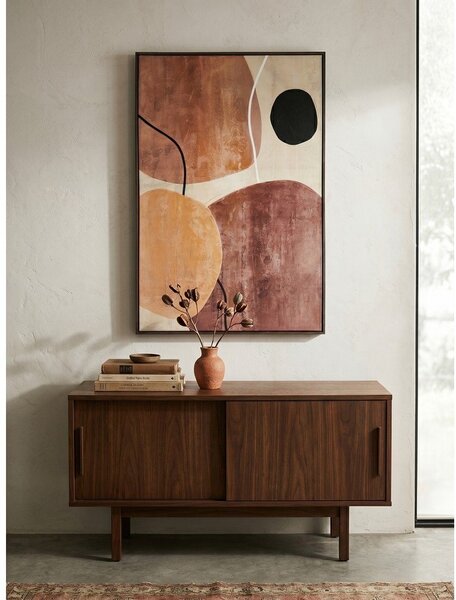 Tištěný/s ručně malovanými prvky obraz s rámem/na plátně 83x123 cm Gallery – Bizzotto