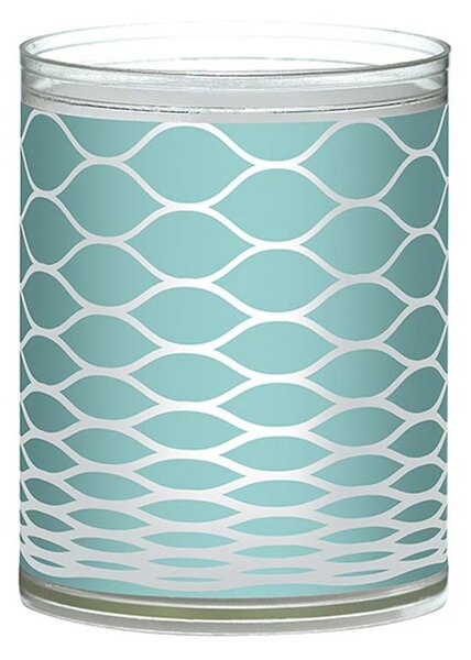 Bolsius Sparkle Light 2 ks 52x65mm Net tyrkysová svíčka