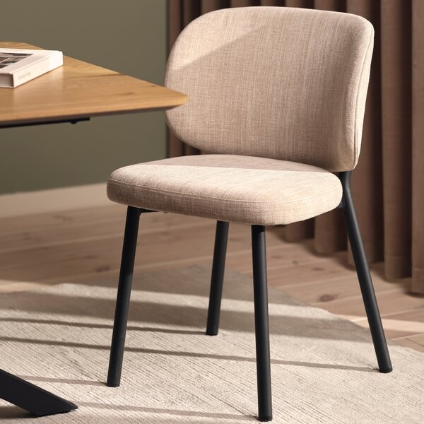 Unique Furniture Světle hnědá jídelní židle Swan