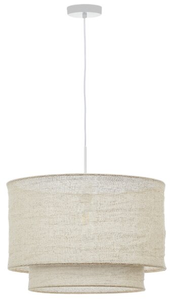 Béžové lněné stínidlo Kave Home Mariela 40 cm