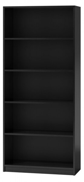 Regál 80 cm černý