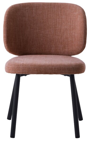 Unique Furniture Růžová jídelní židle Swan