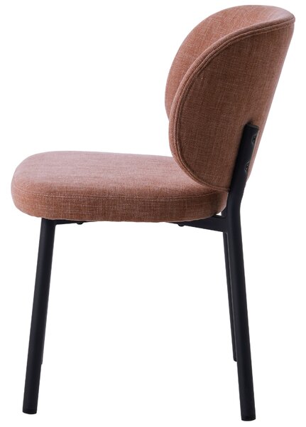 Unique Furniture Růžová jídelní židle Swan