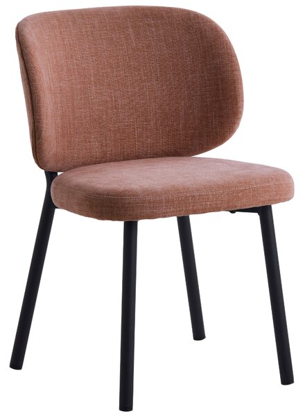 Unique Furniture Růžová jídelní židle Swan