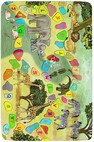 Breno Kusový koberec Safari, 76,5x117 cm, Vícebarevné