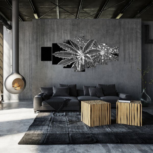 Obraz - Kapky (210x100 cm)