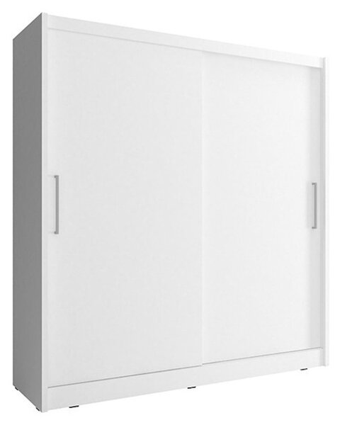 Velká šatní skříň ASTON II bílá šířka 250 cm