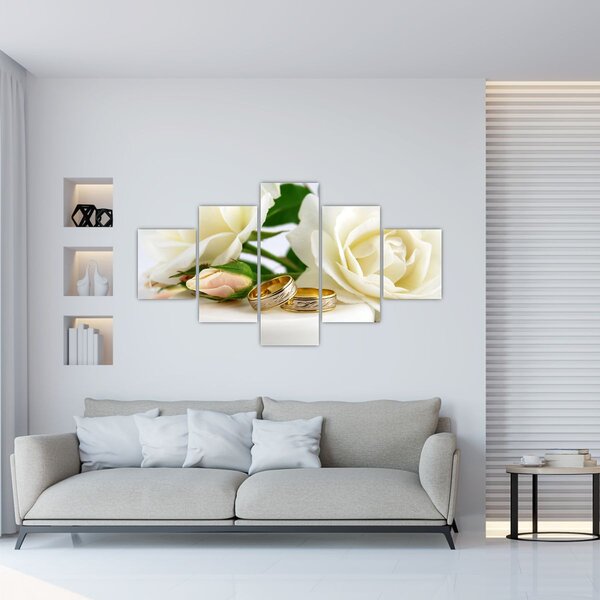 Obraz - Svatební den (125x70 cm)