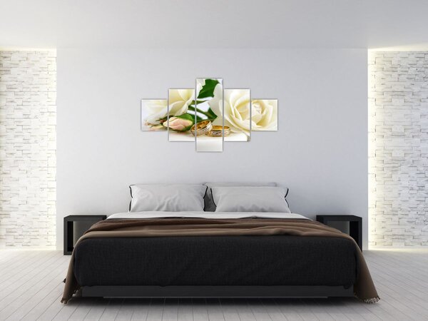 Obraz - Svatební den (125x70 cm)