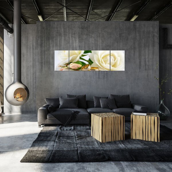 Obraz - Svatební den (170x50 cm)