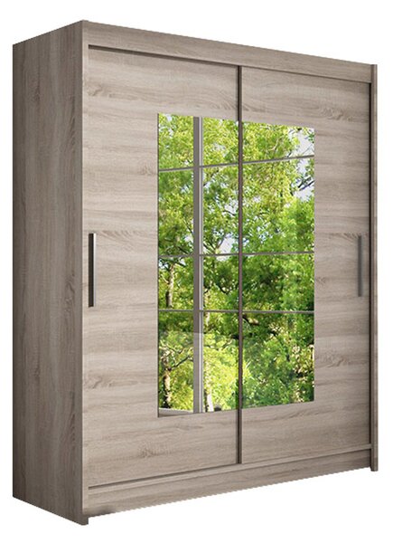 Velká šatní skříň WESTA III trufla šířka 150 cm