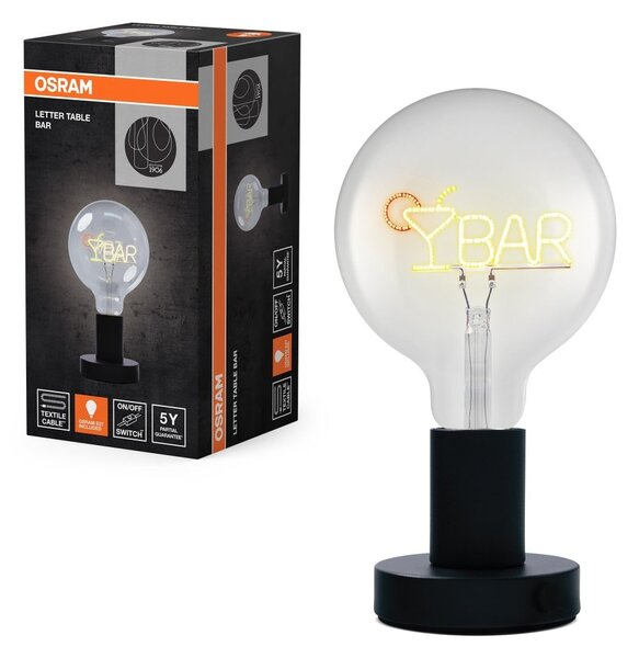 Dekorativní stolní lampa Bar, 1,2 W, E27