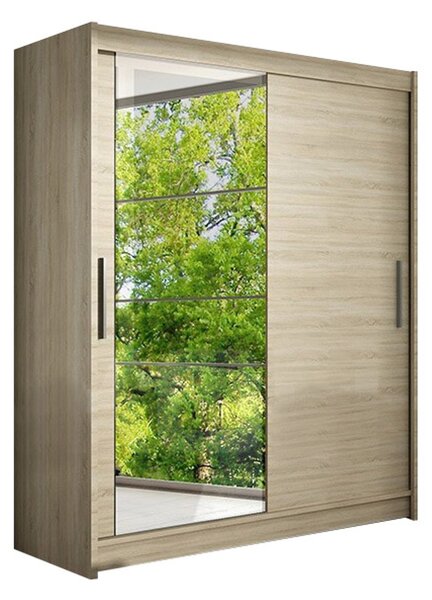 Velká šatní skříň WESTA VI sonoma šířka 150 cm
