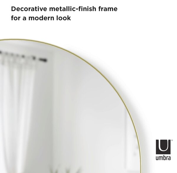 NÁSTĚNNÉ ZRCADLO 87/92/3 cm Umbra - Online Only zrcadla, Online Only