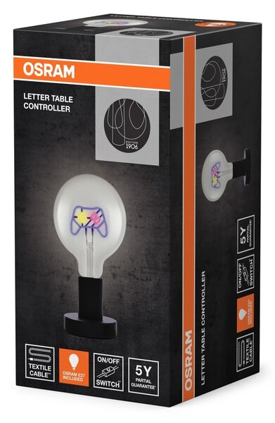 Dekorativní stolní lampa Controller, 1,2 W, E27