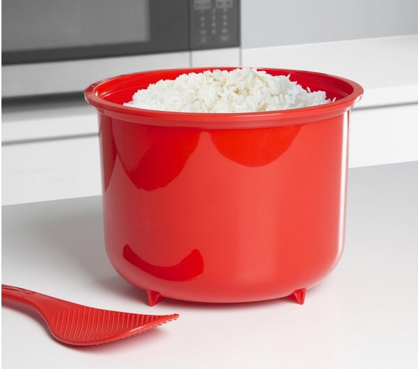Sistema Rýžovar Microwave Rice cooker 2,6 l, červená