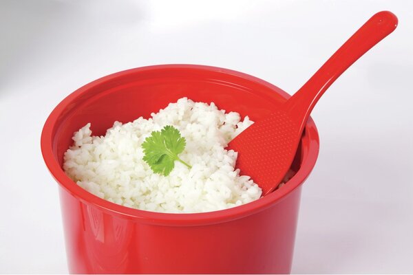 Sistema Rýžovar Microwave Rice cooker 2,6 l, červená