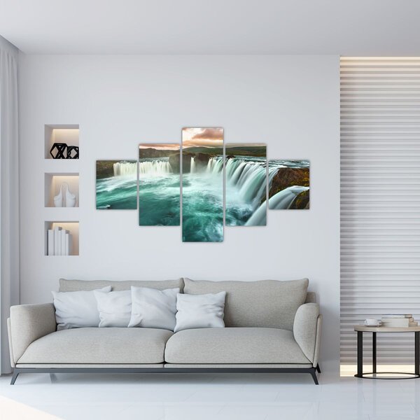 Obraz - Vodopády (125x70 cm)