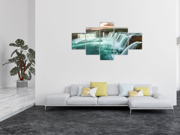 Obraz - Vodopády (125x70 cm)