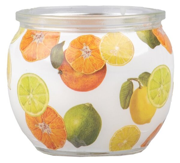 Emocio Sklo Dekor 70x62 mm Citrus Energy, vonná svíčka