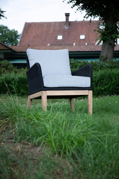 ZAHRADNÍ SEDACÍ SOUPRAVA dřevo, textil Acamp - Online Only zahradní nábytek, Online Only