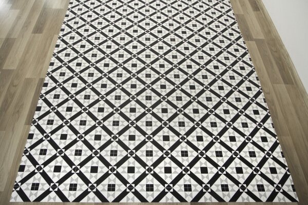 PVC podlaha Artifact Aveiro 599 mozaika
