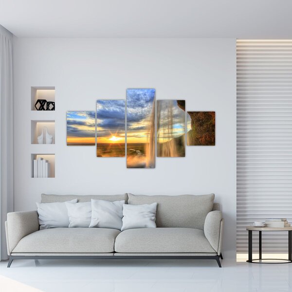 Obraz - Vodopád (125x70 cm)