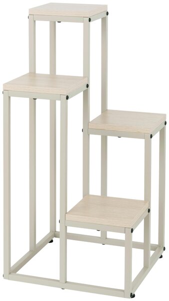 STOJAN NA KVĚTINY kašmírová, dub bianco Carryhome - Stojany na květiny, Online Only