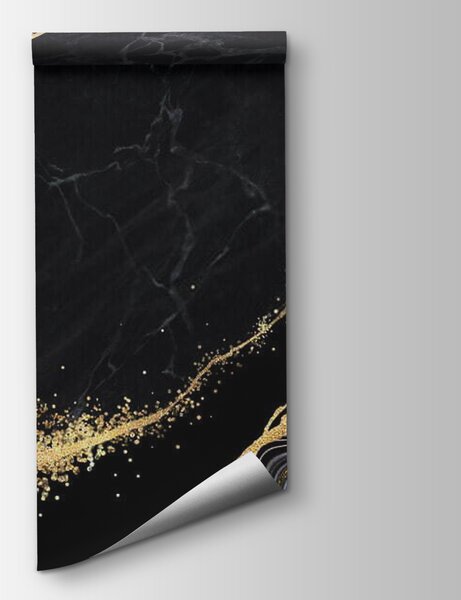 Fototapeta Elegantní půlnoční a třpytivé víry, Mramorové fototapety, Populární fototapety, u26236 - Tapeko.co.cz