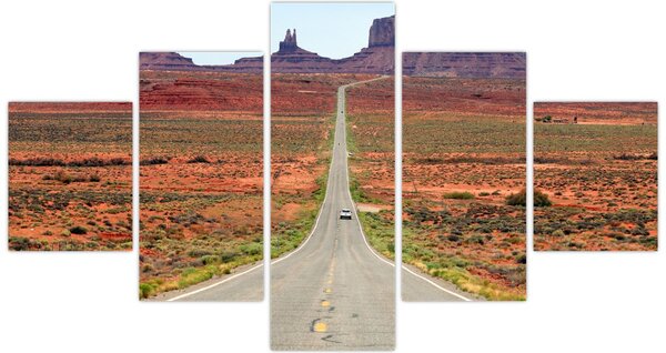 Obraz - U.S. Route 163 (125x70 cm)
