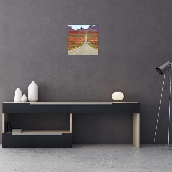 Obraz - U.S. Route 163 (30x30 cm)