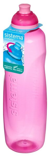 Sistema Láhev Hydrate Helix Twist n Sip 600 ml, růžová