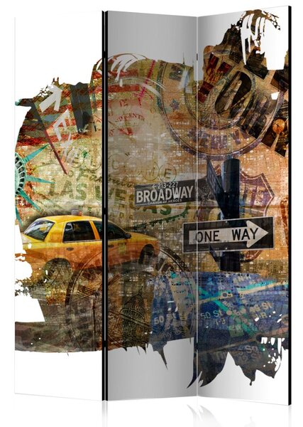 Paraván - New York Collage [Room Dividers]