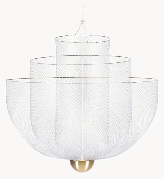 Velký LED lustr Meshmatics